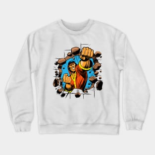 Master of kung fu Crewneck Sweatshirt